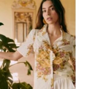 Sézane Dahlia shirt size 46 (14)
